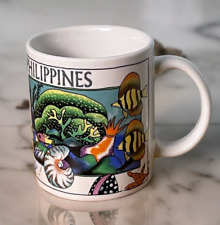 Philippines Coffee Cup Mug Mabuhay Islands Nautical Tropical Fish Ocean Seaside picture