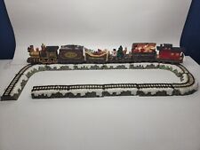 JCPenney Home Towne Express Christmas Resin Train 18 Pieces 1998/1999 Vintage picture