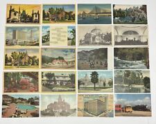 Postcards Lot of 20 CALIFORNIA  VINTAGE ANTIQUE Travel Post Card 1900-1960s #LOY picture
