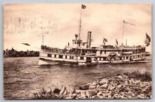 Steamer St. Lawrence Thousand Island 1911 Postcard Ships picture