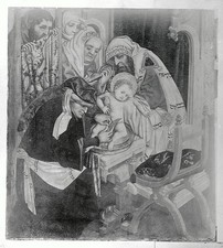 The Circumcision is shown in this painting by Master of Tischer Al- Old Photo picture