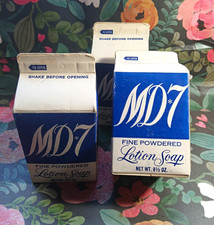 MD-7 (3 boxes) Fine Powder Lotion Soap US Borax & Chemical Corp 1960s early 70s picture