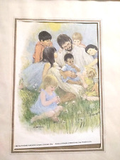 VTG Religious S.P. CO. Company Cincinnati Ohio ART PRINT Children's & Protector picture
