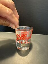 Vintage Mickey Gilley’s Club SHOT GLASS Johnny Lee’s Club Pasadena Texas 1980’s picture
