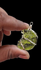 Natural Lab Certified Moldavite Crystal Pendant Weight 80 Carat Plus Natural picture
