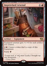 Improvised Arsenal 0092 Teenage Mutant Ninja Turtles Magic: The Gathering NM picture