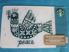 ☮️🕊️2015☕️ 🇨🇦 Starbucks gift card 🕊️ ☮️ PEACE DOVE🕊️ HOLIDAY CANADA💙Empty picture