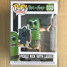 Funko Pop Pickle Rick w/ Laser #332, Rick and Morty, Wounded, Animation picture