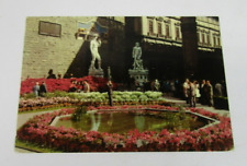 VTG Post Card Firenze Festa dei Fiori 1960's picture