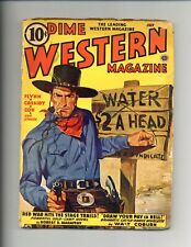 Dime Western Magazine Pulp Jul 1942 Vol. 33 #3 GD Low Grade picture