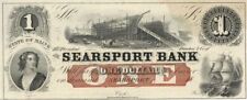 Searsport Bank $1 - Obsolete Notes - Paper Money - US - Obsolete picture