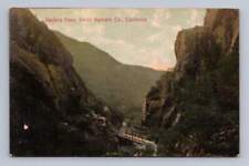 Gaviota Pass ~ Antique SANTA BARBARA County California PC Santa Ynez Cover 1908 picture