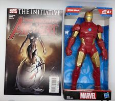 Marvel Comics The Initiative The Mighty Avengers #2 &Iron Man Action figure 9.5' picture