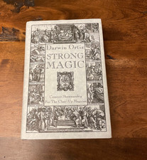 Strong Magic By Darwin Ortiz - Hardcover Magic Theory Book 1995 picture