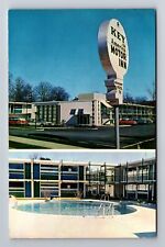 Athens GA-Georgia, Key To America Motor Inn Advertising, Vintage Postcard picture