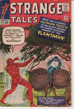 1963 STRANGE TALES #113 Origin & Fist Appearance Plantman Human Torch picture