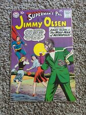 Superman's Pal Jimmy Olsen # 44 Incredible Shape SLIGHT SPINE WEAR NICE COPY🔥🔥 picture