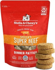 Stella & Chewy's Freeze-Dried Raw Dinner Patties - Beef Recipe - High Protein Gr picture