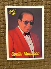 Gorilla Monsoon 1990 WWF Wrestling Classic Card #52 (NM) picture