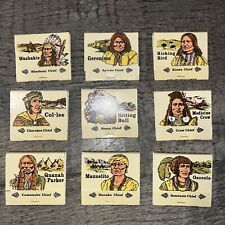 1979 Ohio Match Company Native American Chiefs picture