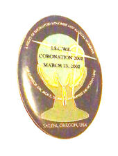 I.S.C.W.E. Coronation Ball Pin 2002 Salem Oregon  picture