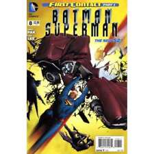 Batman/Superman #8 2013 series DC comics NM Full description below [k/ picture