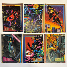 SkyBox 1993 Marvel Masterpieces Boris Vallejo 6 Card Lot Heart Attack Sersi picture