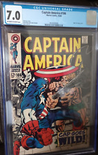 Captain America 106 (Marvel, 1968)  CGC 7.0 OWP-WP  picture