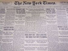 1937 MARCH 8 NEW YORK TIMES - DUST BOWL AWE AND SHOCK - NT 3399 picture