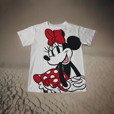 Disney T Shirt Minnie Mouse AOP Double Sided Women's Size Large (10-12) picture