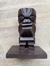ANCESTOR HANDCARVED WOOD FIGURE IGOROT RICE GOD BULUL FERTILITY PHIL TRIBAL ART picture