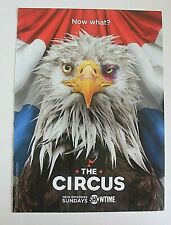 The Circus Showtime Red White & Blue Bald Eagle Beat Up Black Eye 2021 Print Ad  picture