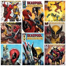 Deadpool Wolverine X-Traction Complete Set Of 8 PRESALE 8/14 Marvel 2024 X-Men picture
