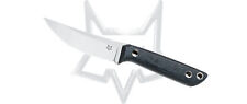 Fox Knives Perser FX-143MB Stainless Fixed Blade Knife Black Yute Micarta picture
