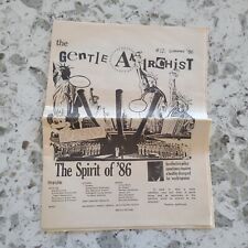 The Gentle Anatchist 12 Summer 1986 Underground Newspaper Lawerence Kansas picture
