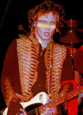 vtg 80s ADAM ANT MAGAZINE PINUP PAGE Concert Image Pirate Jacket with Telecaster picture