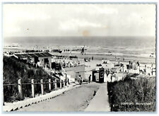 1968 Wester Beach Domburg Netherlands Posted Vintage RPPC Photo Postcard picture