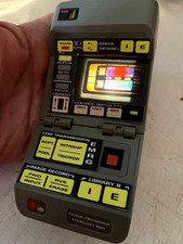 StAr TrEk TnG tricorder 2 Prop lcars transparent print set EXCELLENT screen picture