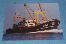 Vintage Irish Fishing Boat Photo Dublin Trawler Vessel D141 