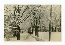 Postcard RPPC Winter Snow scene Tunkhannock PA ca1908 picture