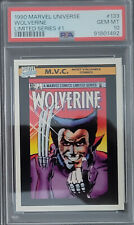 1990 Impel Marvel Universe Wolverine MVC Limited Series #1 #133 PSA 10 GEM MT picture