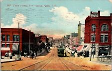 PUEBLO, CO Colorado   South UNION AVENUE Street Scene  c1912    Postcard picture