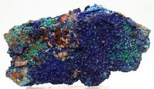 AZURITE MALACHITE Druzy Crystal Cluster Mineral Specimen Formation MOROCCO picture