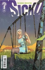 Sicko #3 cover A Pinna Tini Howard girl with weaponized immune system Ignition picture