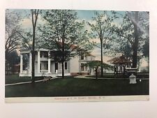 vintage 1908 residence of E H Conant Camden N Y divided back post card picture