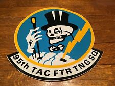 Rare Vintage USAF 95th TAC FTR TNG Squadron 14
