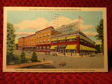 1939. MCCLEARY SANITARIUM. EXCELSIOR SPRINGS, MO. POSTCARD K9 picture