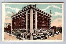Davenport IA-Iowa, Blackhawk Hotel, Advertising, Antique Vintage Postcard picture