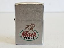 Vintage 1993 Zippo Lighter Mack Trucks Bulldog Advertising RARE  picture