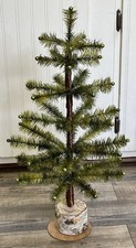 24” GENUINE GOOSE FEATHER CHRISTMAS TREE TABLETOP LIMITED QUANTITIES RETIRED #2 picture